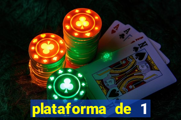 plataforma de 1 real fortune tiger